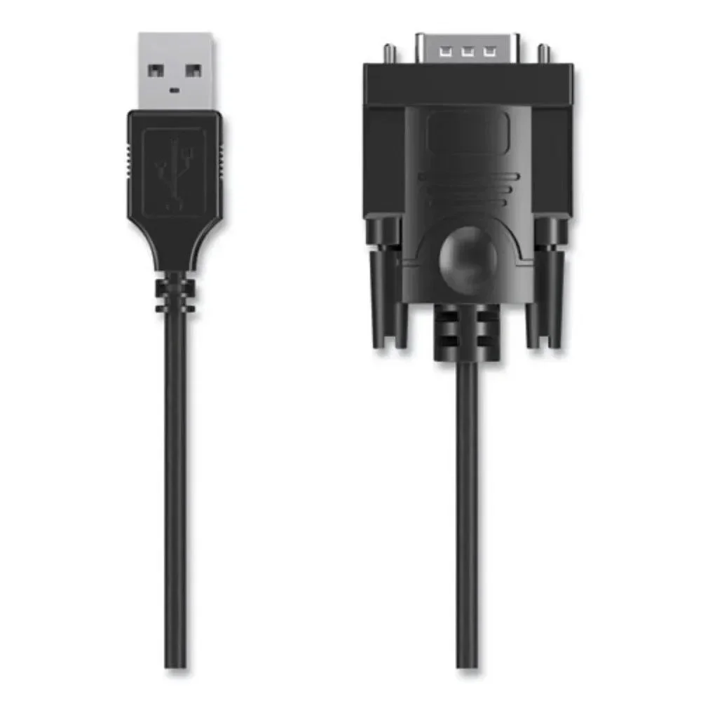 NXT Technologies™ USB to Serial Adapter, 1 ft, Black
